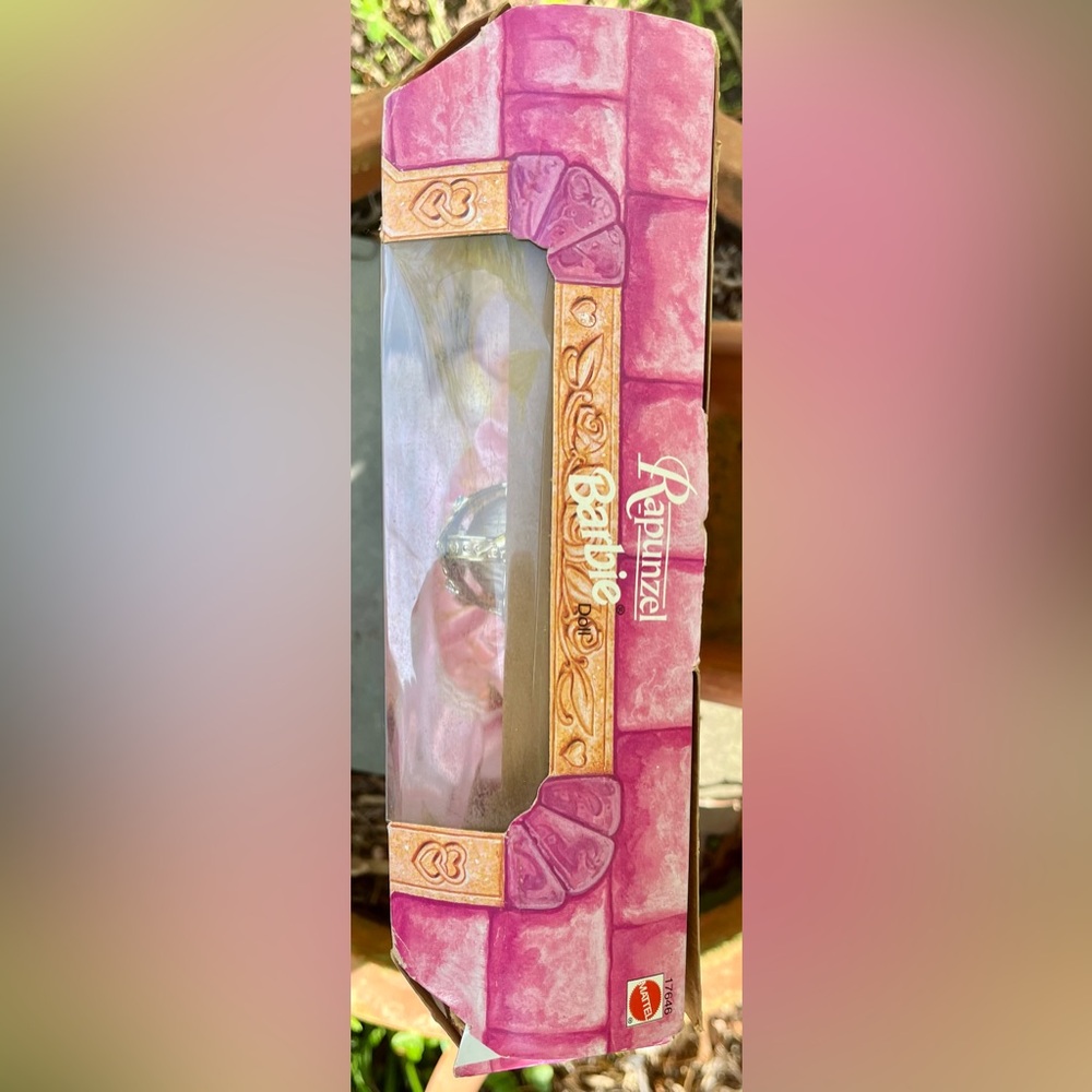 1997 Rapunzel Barbie Never Removed from Box - Picture 2 of 7